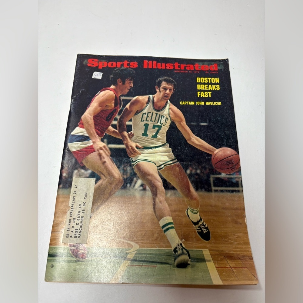Vintage Sports Illustrated Magazine - November 1970 Edition